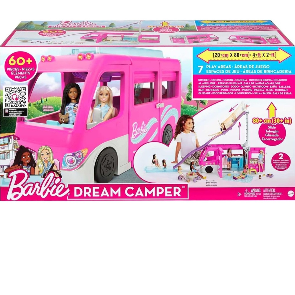 Barbie Dream Camper - Pink and White